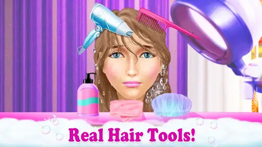 Princess HAIR Salon Makeup Dress up Girl Games APK Download 2023 - Free -  9Apps