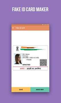 Fake Aadhar Card Maker स्क्रीनशॉट 3