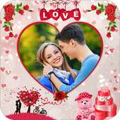 Valentine Day Photo Frame : Love Photo Frame