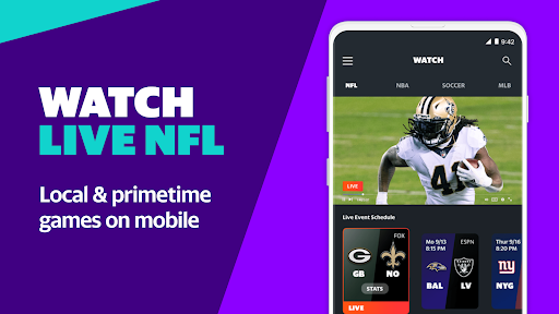 Yahoo Sports: watch NFL games скриншот 1