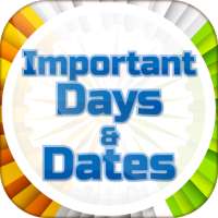 Important dates and days in indian history on 9Apps