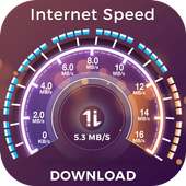 Internet Speed Test ADSL,3G,4G,Wifi