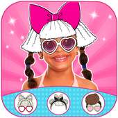 lol camera surprise : salon dolls hair stickers on 9Apps