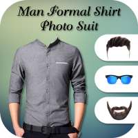Man Formal Shirt Photo Suit Maker