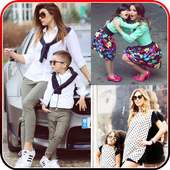 Fashion Mommy and Baby Outfits