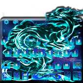 Tema Keyboard Neon Dragon