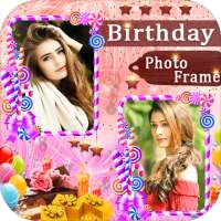 Birthday Dual Photo Frame on 9Apps