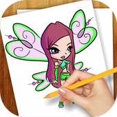 Learn to Draw Fairy Winks Dolls
