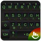 Neon Green Keyboard Theme