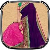 Designer Sari Photo Suit
