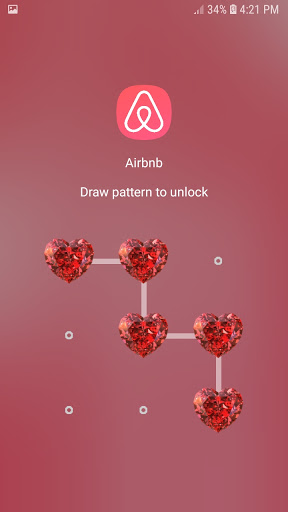 AppLock Love (app lock love pattern locker) скриншот 8