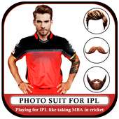 Cricket Photo Suit For IPL 2018