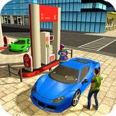 Gasolinera de la carretera Lavado de Carros Juego