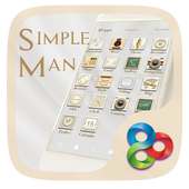 Simple man Go Launcher Theme