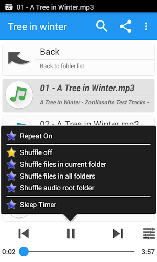 Music Folder Player Free screenshot 2