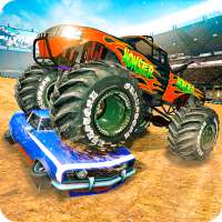 Ekstrim Monster Truck Crash Derby Stunts