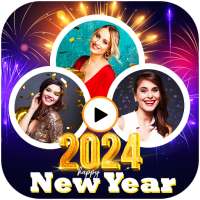 New Year Video Maker 2024
