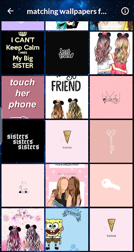 matching wallpapers for bffsTikTok Search