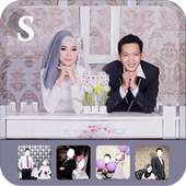 Hijab Couple Prewedding Indoor on 9Apps