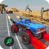 Monster Truck Racing Games: Robot Games