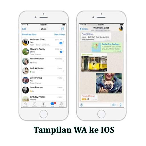 Cara Tema WA ke IOS