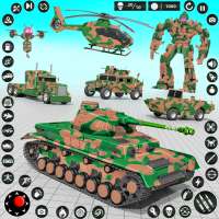 Army Tank Robot Car Games: on 9Apps
