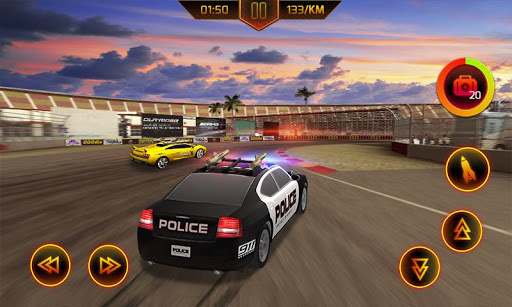 Police Car Chase 4 تصوير الشاشة