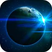 Earth In Space Video Wallpaper on 9Apps