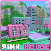 Pink princess house 2018 map for MCPE on 9Apps