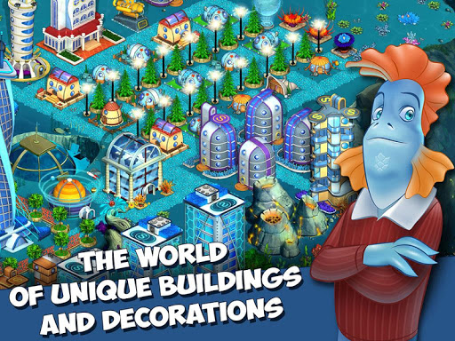 Aquapolis. Free city building! 3 تصوير الشاشة