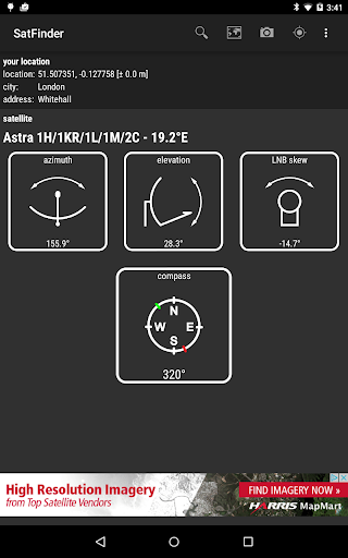 SatFinder скриншот 9