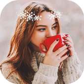 شتاء تاج ملصقات - أميرة الجليد الة تصوير on 9Apps