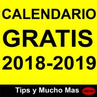 Calendario 2018 Gratis  (2018 y 2019)