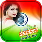 26 January Photo Frames HD : Republic Day Photos on 9Apps