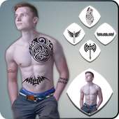 Tattoo photo editor name on my body on 9Apps