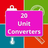 20 Unit Converters in 1 App