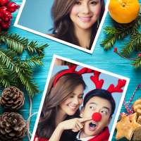 Christmas Dual Photo Frames on 9Apps