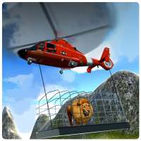 Helicopter Wild Animal Rescue on 9Apps
