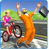 Kids Bicycle Rider Thief Chase
