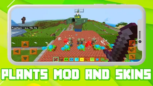 PvZ Plants Zombie mod MCPE for Android - Free App Download