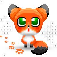 Fox.Color - Color by Number, Coloring Book Sandbox