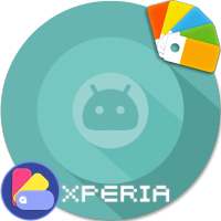 XPERIA ON™ | O Cyan Theme 🎨Design For SONY