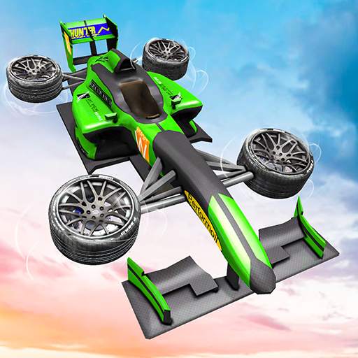 Flying Formula Car Race Game