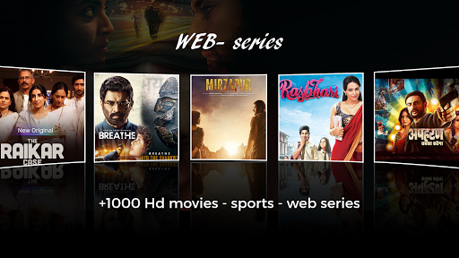 Web series movies hot sale watch online