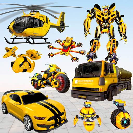 Flying Helicopter Robot Car Tr
