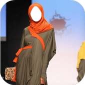 Hijab Abaya Fashion Photo Montage