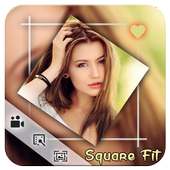 SquareFit : Crop Editor-Beauty  : Cut Video Maker