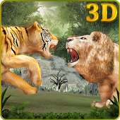 Wild Big Cats Fighting Challenge 2: Lion vs Tigers