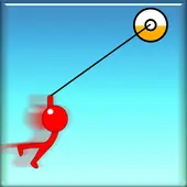Stickman Hook Jump : Swing Star Hero