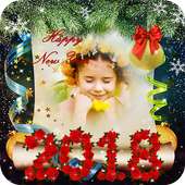 Happy New Year Photo Frames & Wishes maker 2018